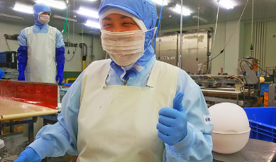 生産管理部（生産スタッフ） 阿部めぐみ