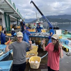 魚市場での様子