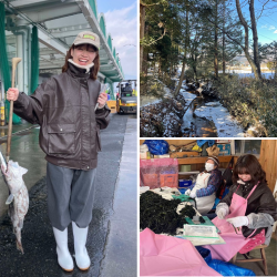 大船渡を楽しむ種石さん