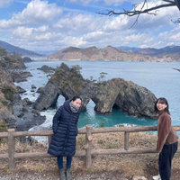 Hさん（インターン中の写真）